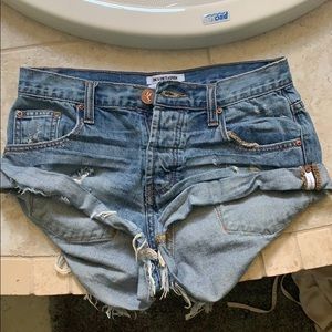 One teaspoon shorts, lightly worn